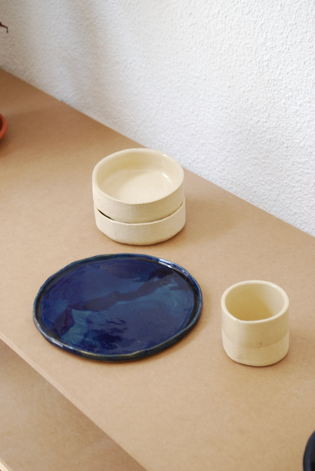Plato azul