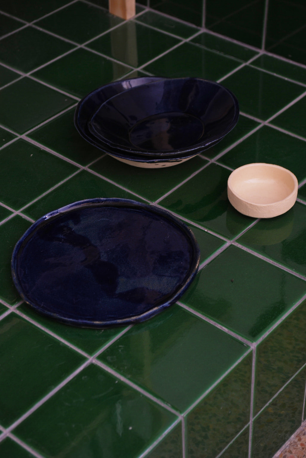 Plato azul