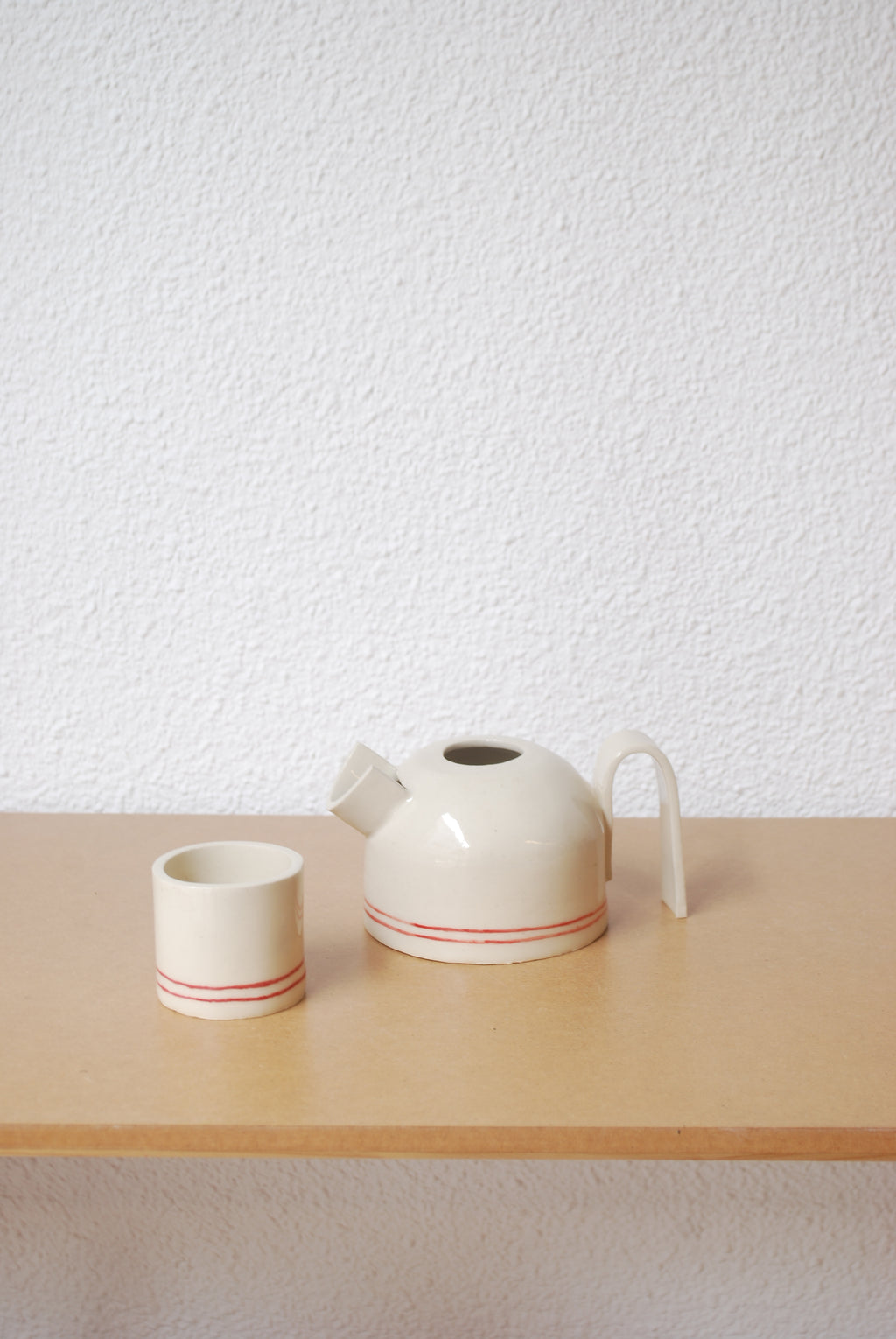 Set rayas. Jarra + Taza