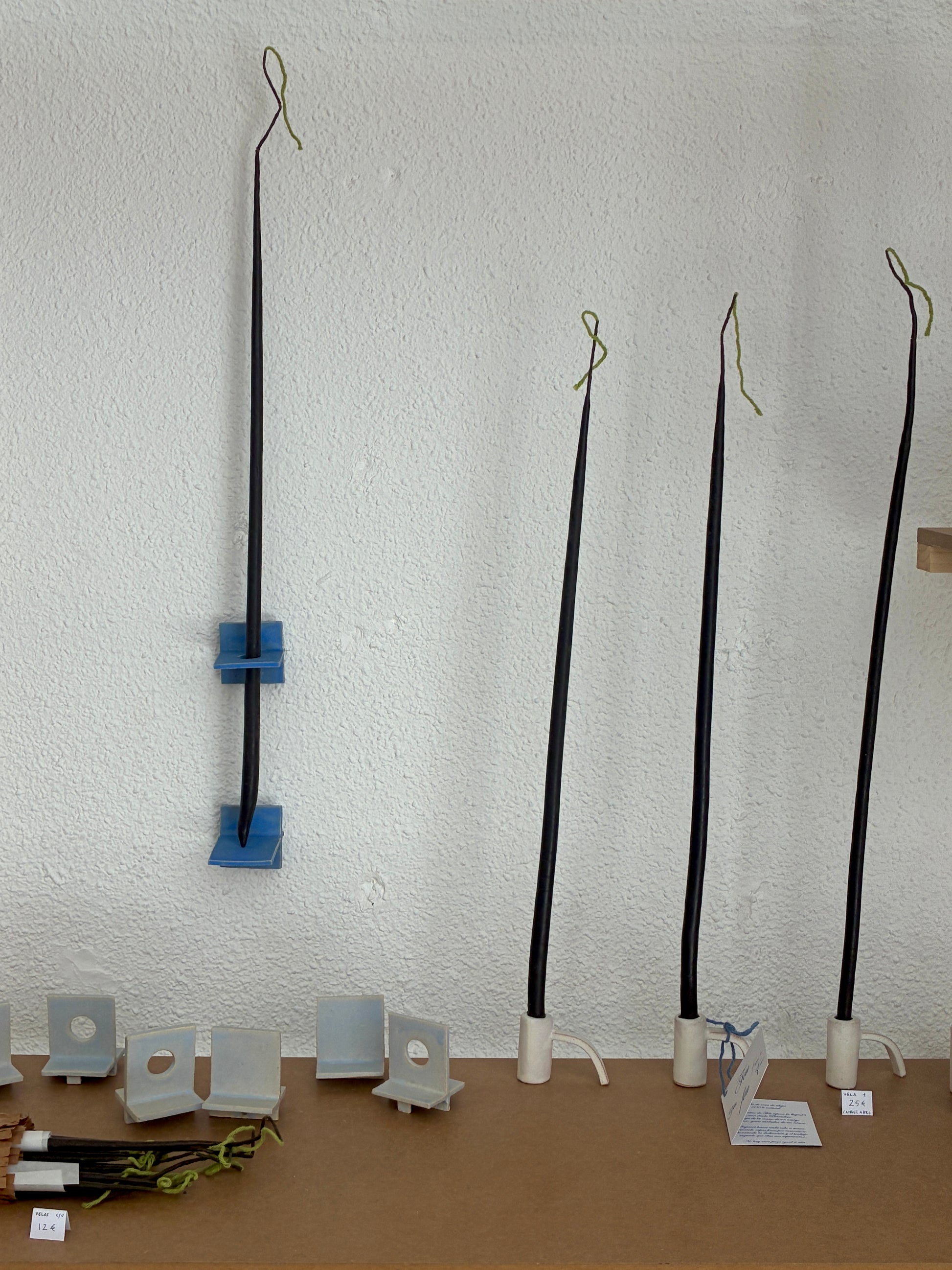 Candelabro de pared + Vela Feu